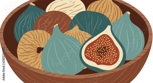 Bowl of figs