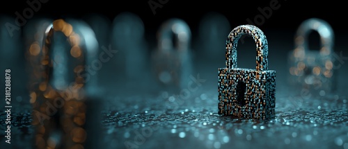 Data can be encrypted for security.