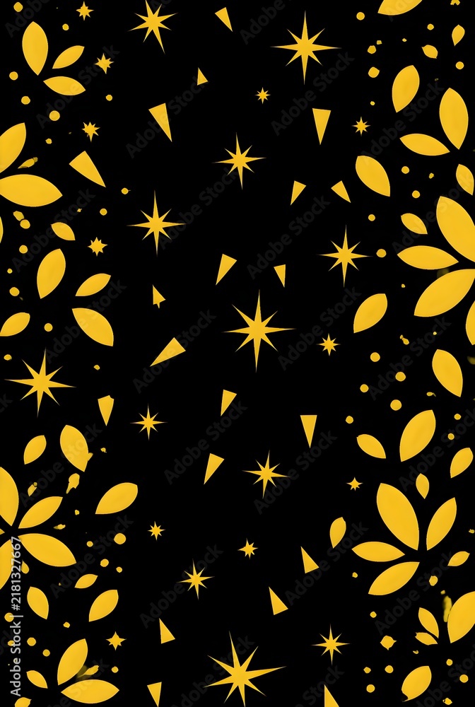 gold stars background