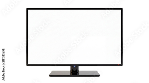 Desktop computer monitor screen mockup isolated on a transparent background