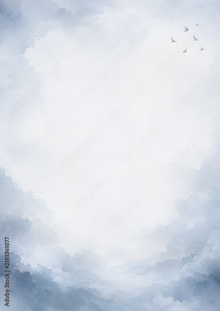 Obraz premium Peaceful background for hope, faith, prayer, worship, salvation, etc