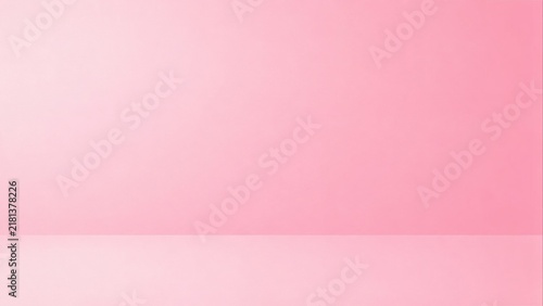 Soft pink gradient studio background for product display