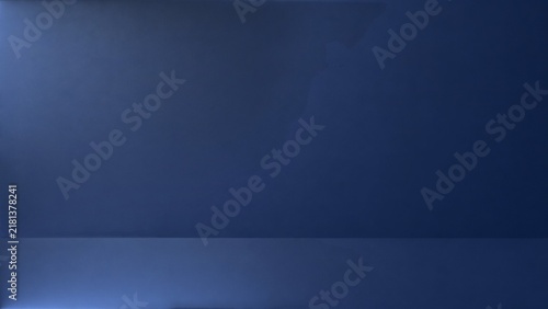 Dark navy blue gradient studio background for product display
