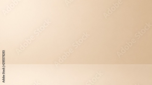 Warm beige gradient studio background for product display