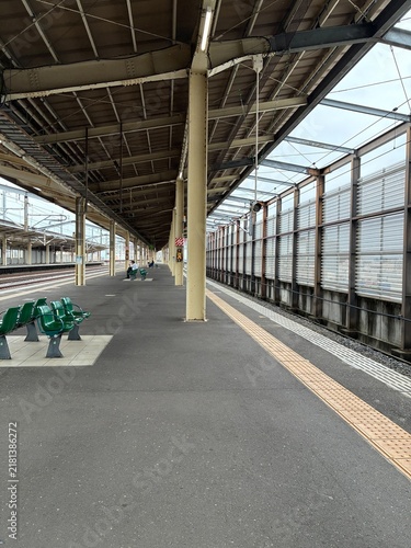 駅のホーム