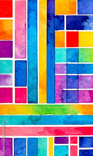 Bright abstract colorful pattern