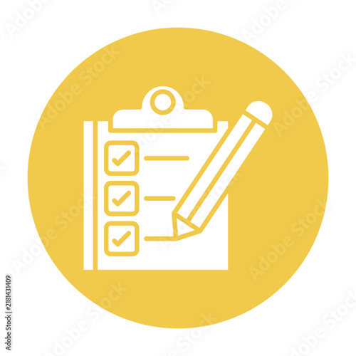 Checklist Vector Icon