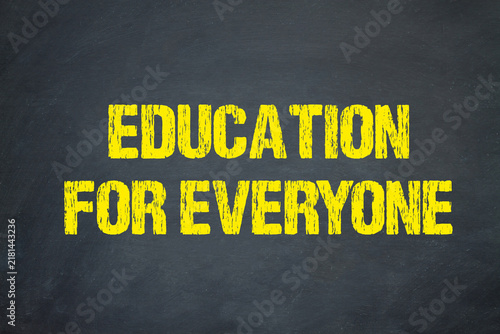 Obraz na płótnie Education for Everyone