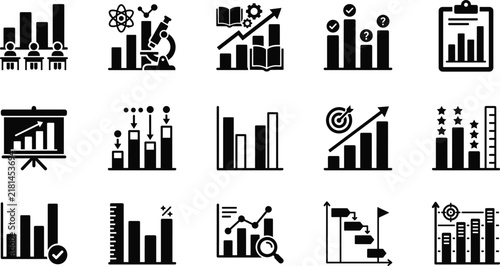 Abstract artistic graphic design featuring a bold and modern minimalist black silhouette