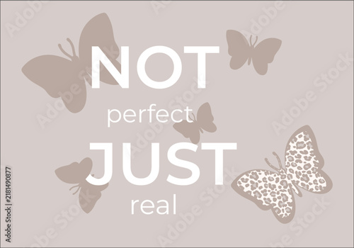 Butterfly icon and good life slogan vector
