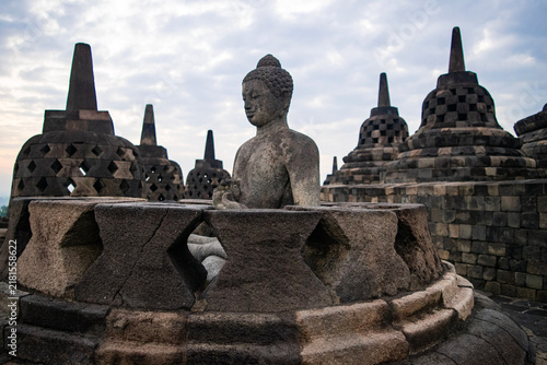 Fotografie Borobudur Temple, Central Java, Indonesia