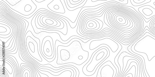 Detailed black and white topographic contour lines with topographic map monochrome texture abstract pattern geographic lines elevation mapping survey map