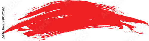 red color brush strokes create soft peach and pastel red splashes with flowing gradients perfect Paint Brush Stroke  ink brushstroke on white background with visible splashes for watercolor style 