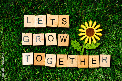Fototapeta Grow together 