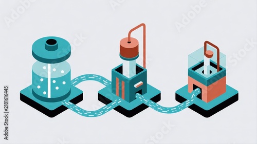 Modern Connection Between Gas Cylinder Pump and Unlocking Safe Door System