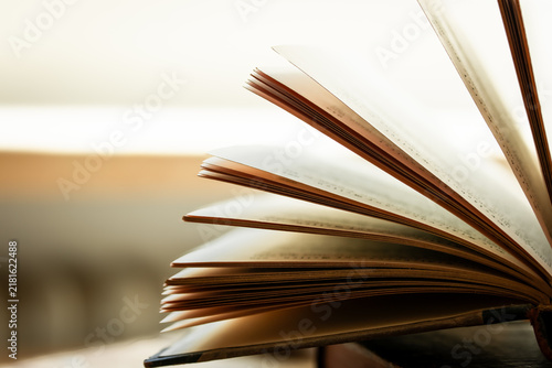 Aufgeschlagenes, altes Buch