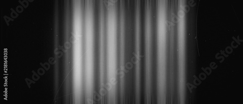 Fotografie Abstract vertical light beams on a dark vintage textured background with streaks