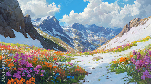 A beautiful natural landscape.