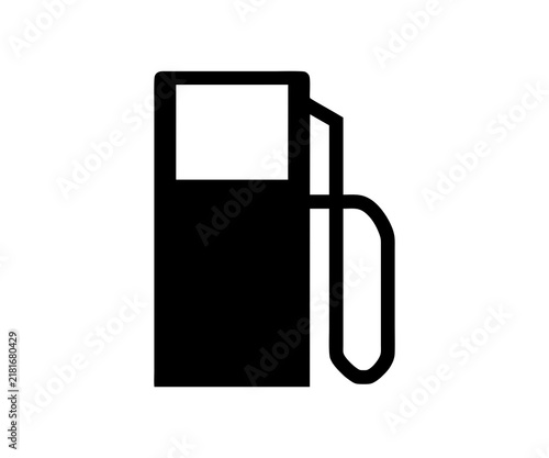 CF 009: Filling station icon sign. Behaviour of the public  illustration on transparent background. 
