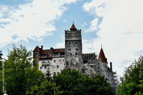 Konstfotografi old castle in the czech republic
