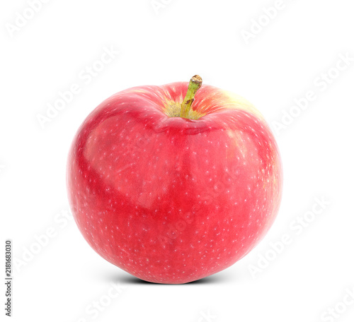 large, colorful apple