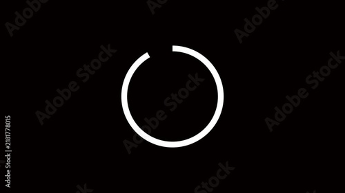 Glowing Check Mark and Circular Loading Icons Collection