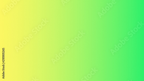 Yellow to green gradient background displays a smooth color transition