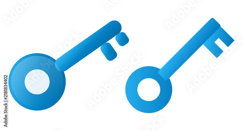 Obraz na plátně Keys Set