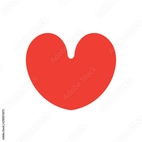 Obraz na płótnie Heart icon