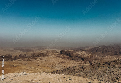Canvas Print landscape of the mountains