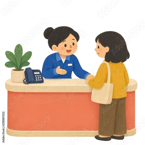receptionist
