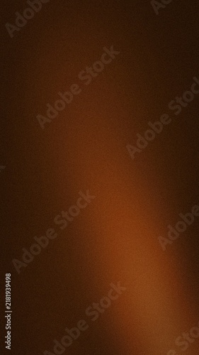 Konstfotografi Vertical textured gradient background with brown orange and black tones grainy a