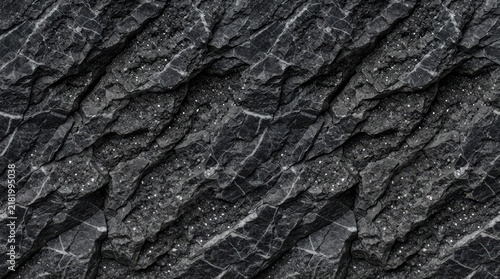 Dark rough stone texture background with natural mineral patterns