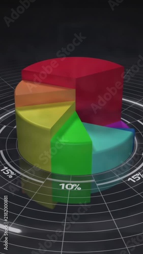 Animation of scope scanning and statistics processing over grid