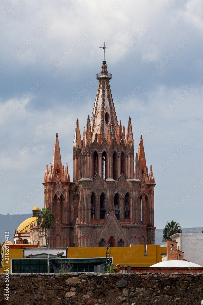 Obraz premium Parish of San Miguel de Allende in Guanajuato