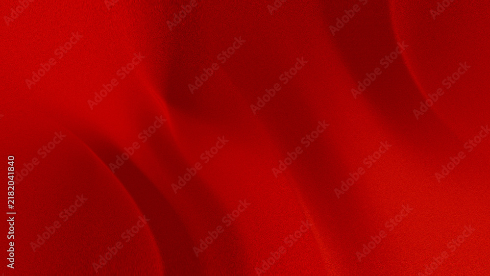 Obraz premium Red gradient grainy background with organically curved wave shapes and low-key lighting. Perfect for Valentine's Day themes, Lunar New Year or Christmas, luxury product advertisements