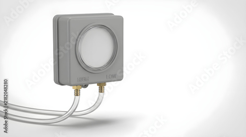 HVAC differential pressure sensor