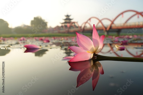 03 Vietnamese Lotus-4K Reflection-8