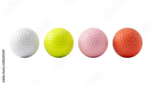 golf ball PNG set , white background as transparent