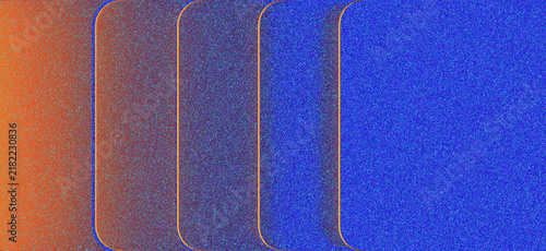Minimalist abstract vector lines on gradient background