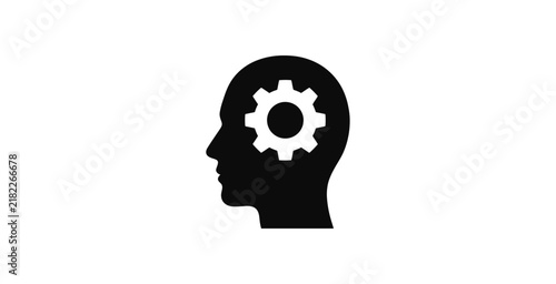 Human Head Gear Icon