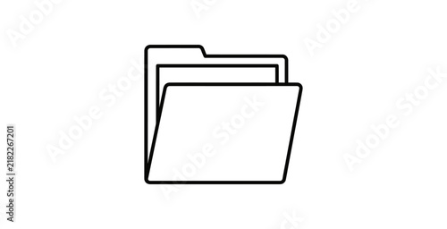 Open File Folder Icon