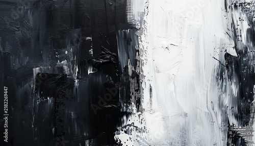 Exploring the depth of abstract black and white textures in modern art photography