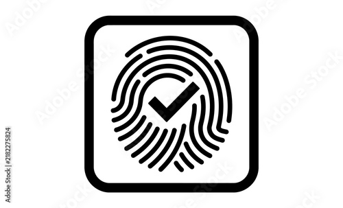 Fingerprint Authentication Icon