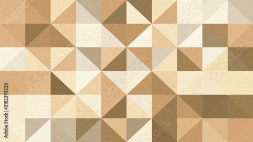 Abstract Geometric Triangle Pattern in Earthy Tones