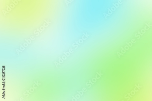 Soft Blurred Yellow Green Blue and Purple Gradient Background