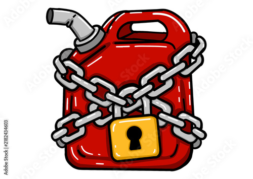 Locked Oil Barrel and Supply Restriction