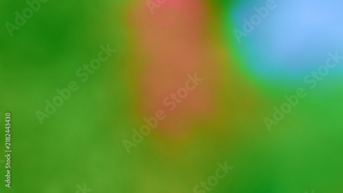 An abstract photographic background of naturally growing flowers along a fence is a common sight, featuring a gradient of blue, green, and light brown blurred colors, often seen during July and August