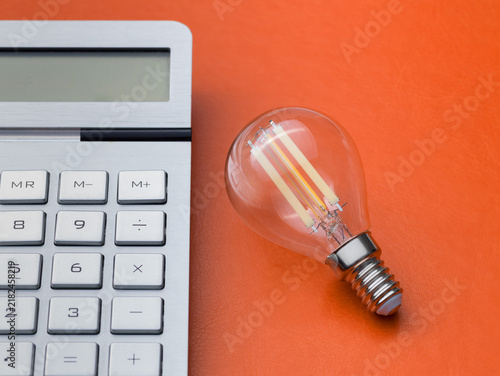 Electricity Cost and Energy Bill Calculation Concept