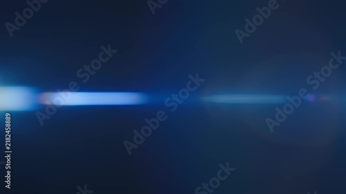 Diamond shape light flare refracting through prism with lens effect during cinematic transition
